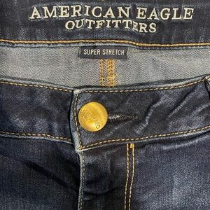 American Eagle Outfitters Women’s Dark Blue Jeans